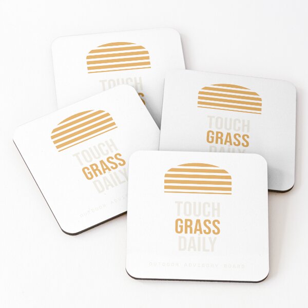 Item preview,  Touch Grass Daily Retro Sunset Outdoors designed and sold by esdstyle.