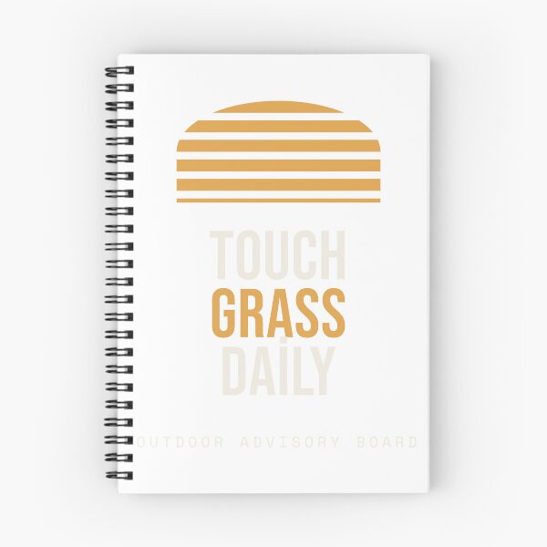 Item preview,  Touch Grass Daily Retro Sunset Outdoors designed and sold by esdstyle.