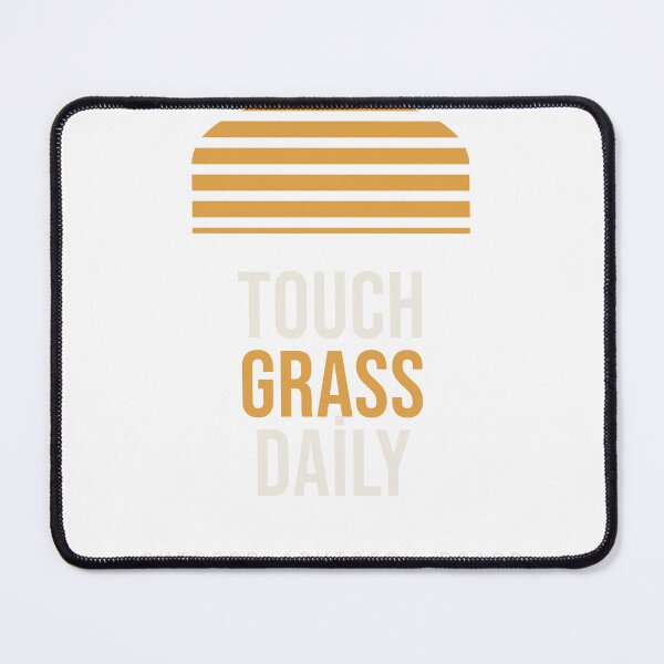 Item preview, Touch Grass Daily Retro Sunset Outdoors designed and sold by esdstyle.