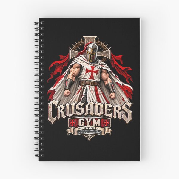 Item preview, Crusaders Gym - Christian Fitness Bodybuilding Knight designed and sold by Legacy Apparel Co..