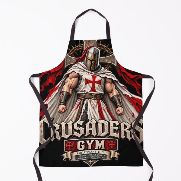 Item preview, Crusaders Gym - Christian Fitness Bodybuilding Knight designed and sold by Legacy Apparel Co..