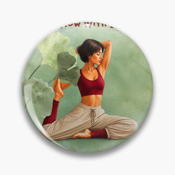 Item preview, Flow With It – Yoga & Mindfulness PanaluPrint Design designed and sold by PanaluPrint .