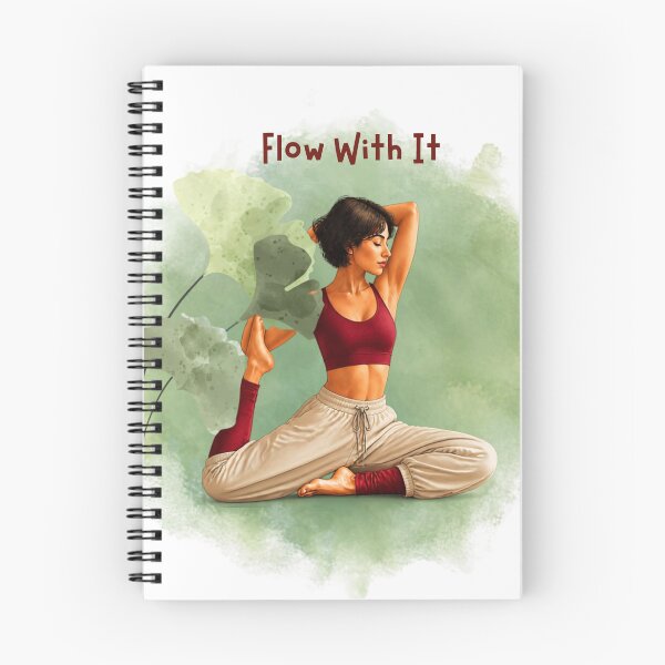 Item preview, Flow With It – Yoga & Mindfulness PanaluPrint Design designed and sold by PanaluPrint .