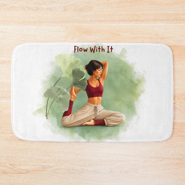 Item preview, Flow With It – Yoga & Mindfulness PanaluPrint Design designed and sold by PanaluPrint .