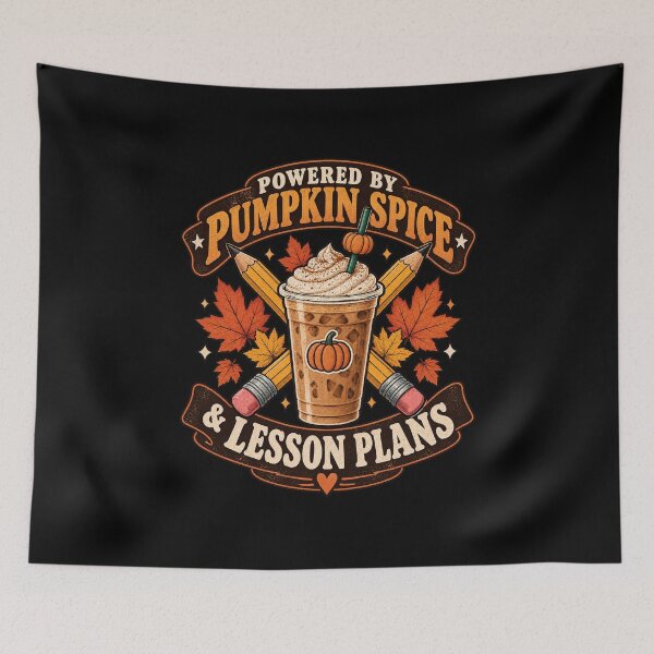 Item preview, Pumpkin Spice & Lesson Plans Funny Teacher Fall designed and sold by Ridaelb.