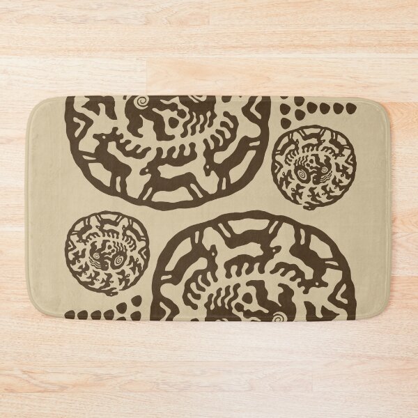 Item preview, Ancient Stone Seal Deer Pattern designed and sold by RamyGallery.