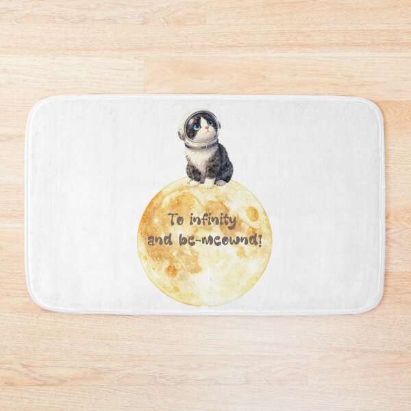 Item preview, Toy Story quote cat - space cat watercolor designed and sold by WildArtIT.