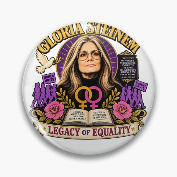 Artikelvorschau, Gloria Steinem entworfen und verkauft von urbanons.