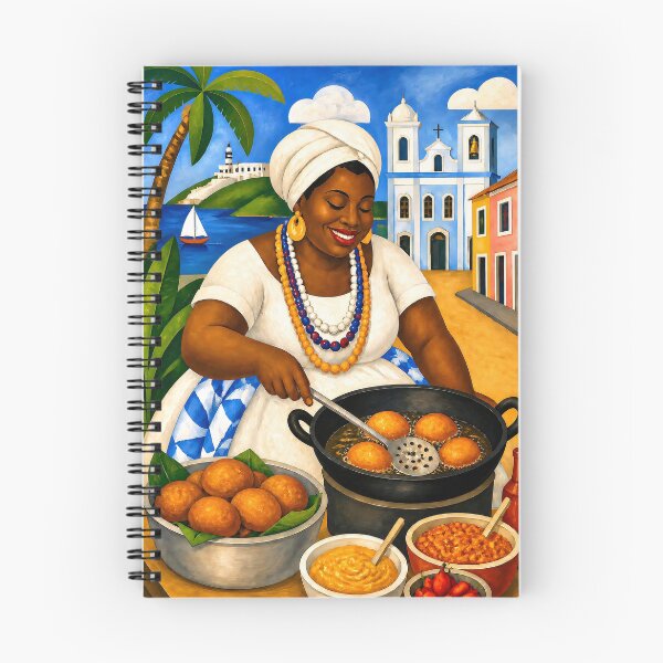 Item preview, Baiana do Acarajé — Bahia, Brazil designed and sold by BrazilArtShop.