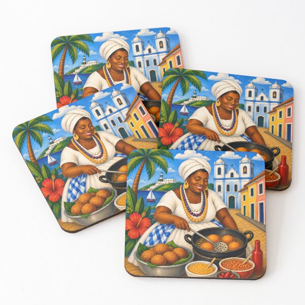 Item preview, Bahía del Acarajé — Bahía, Brasil designed and sold by BrazilArtShop.