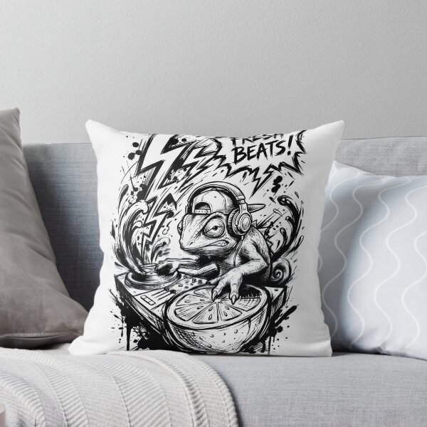 Item preview, Cool DJ Chameleon Mixing on Lemon Turntables designed and sold by segathi.