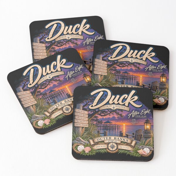 Item preview, Duck NC After Eight Soundside Sunset designed and sold by The Coastal Route.