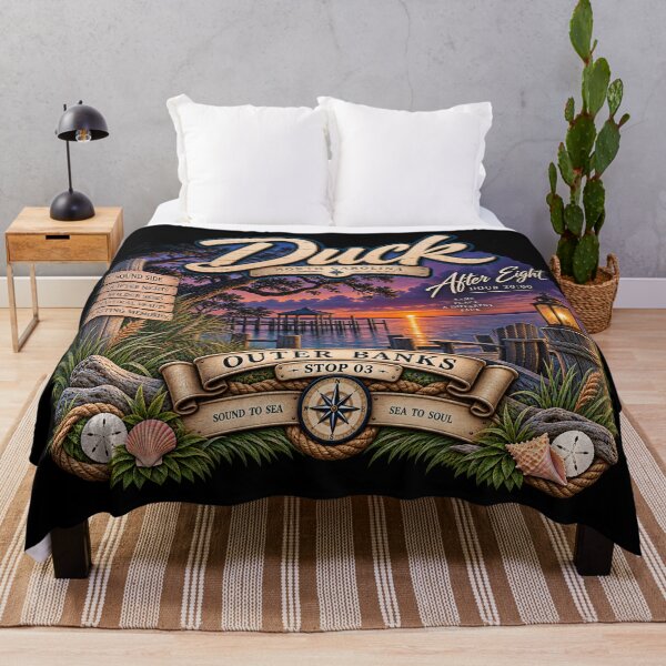 Item preview, Duck NC After Eight Soundside Sunset designed and sold by The Coastal Route.
