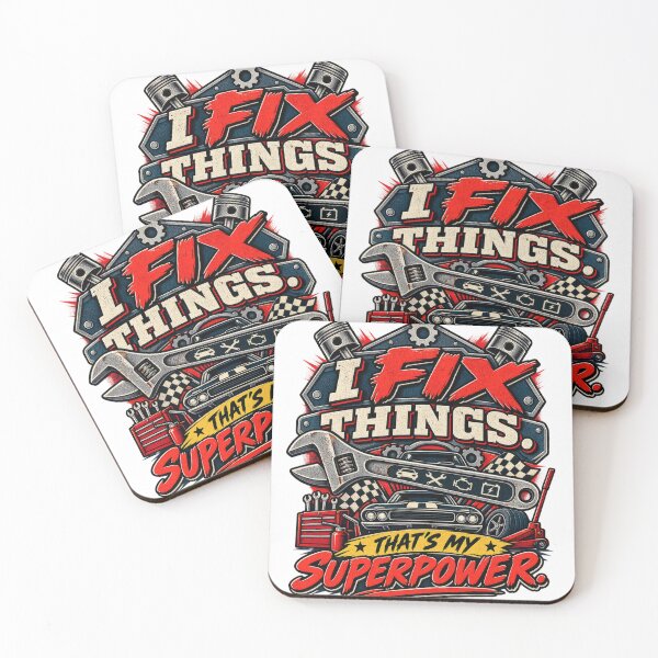 Item preview, I Fix Things That's My Superpower – Funny Mechanic Gift designed and sold by BioFaStore.