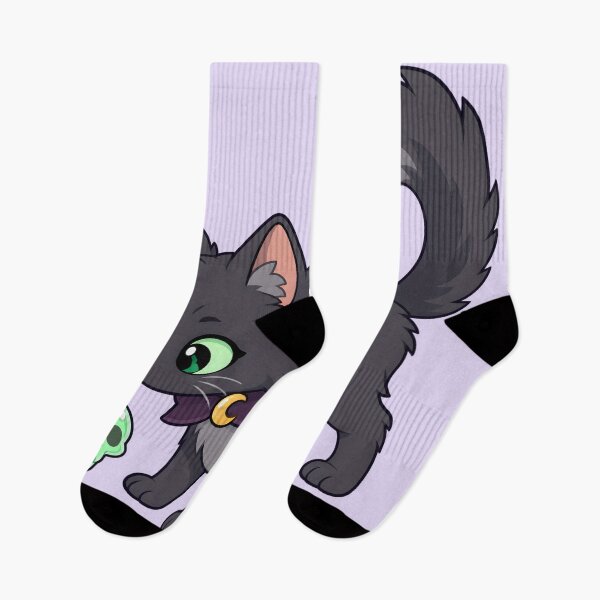 Item preview, Witch Cat – Curious Potion Familiar designed and sold by ChromaRune.