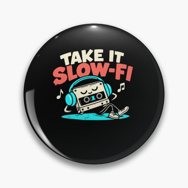 Item preview, Take It Slow-Fi Lo-Fi Cassette Character designed and sold by elderberry.