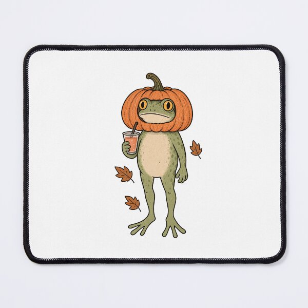 Item preview, Pumpkin Spice Frog Latte designed and sold by lilxm.