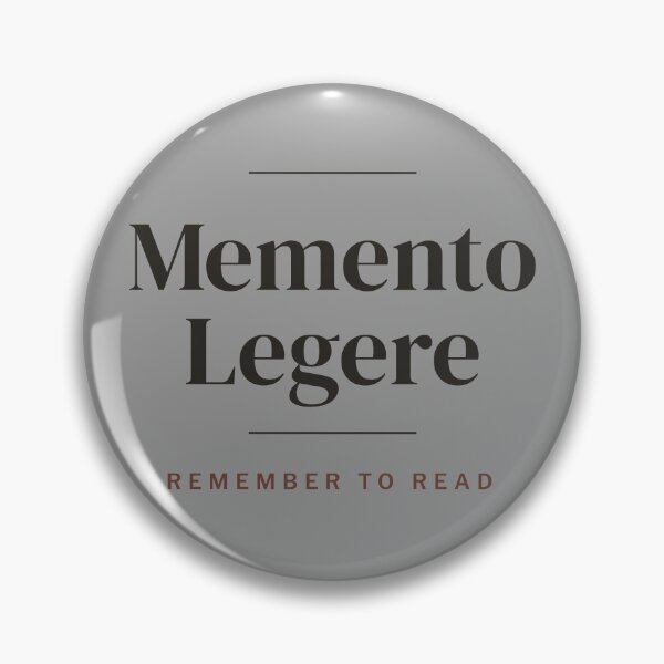 Item preview, Memento Legere Dark Academia Latin Quote designed and sold by esdstyle.