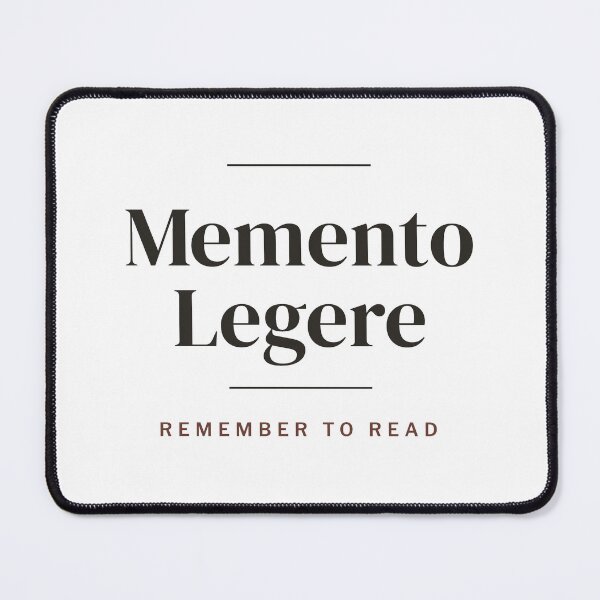 Item preview, Memento Legere Dark Academia Latin Quote designed and sold by esdstyle.