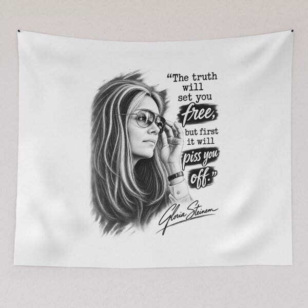 Item preview, Gloria Steinem designed and sold by urbanons.