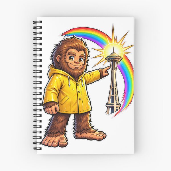 Item preview, Seattle Bigfoot Rainbow Adventure designed and sold by Terra Nova Collective.