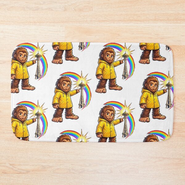 Item preview, Seattle Bigfoot Rainbow Adventure designed and sold by Terra Nova Collective.
