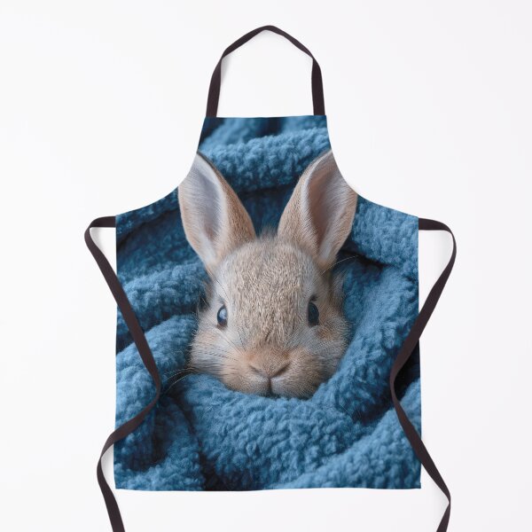 Item preview, American Rabbit in Blanket 01 designed and sold by Elisabeth Lucas.