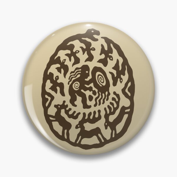 Item preview, Ancient Circular Seal Spirit Art designed and sold by RamyGallery.