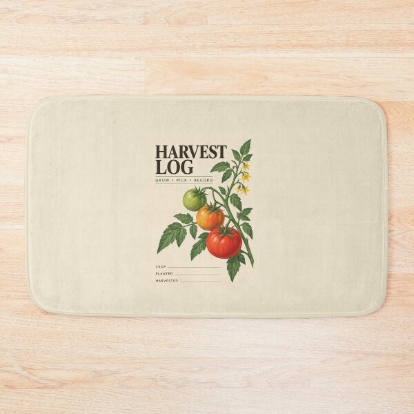 Item preview, Garden Harvest Log Notebook – Vegetable Garden Record Journal designed and sold by astersgraphics.