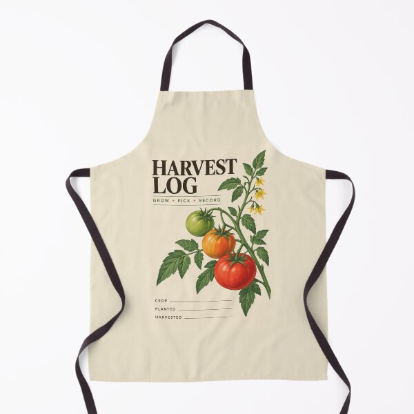 Item preview, Garden Harvest Log Notebook – Vegetable Garden Record Journal designed and sold by astersgraphics.