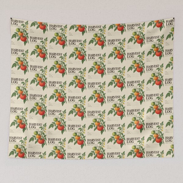 Item preview, Garden Harvest Log Notebook – Vegetable Garden Record Journal designed and sold by astersgraphics.