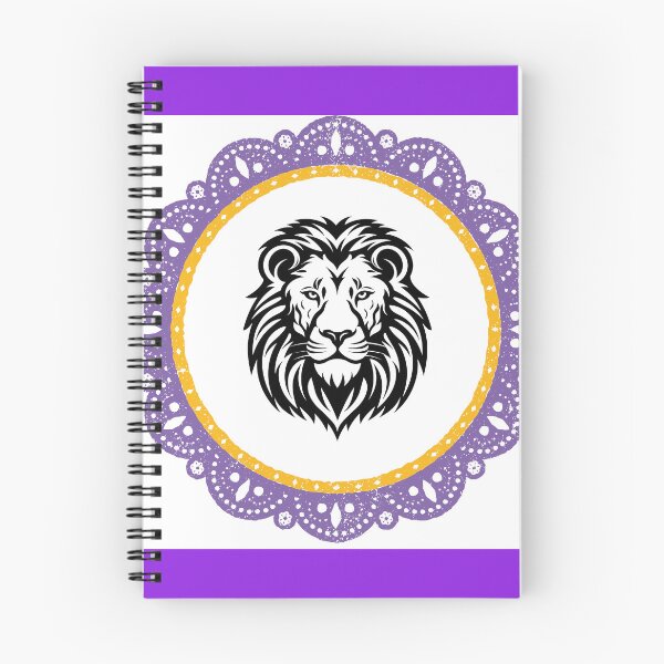 Item preview, Purple circle with lion head designed and sold by LasonasDesigns.