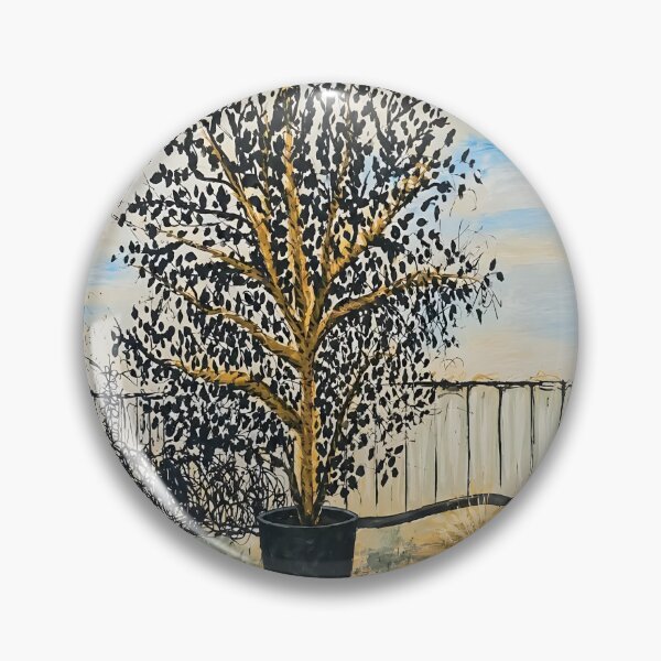 Item preview, My back yard by charlotte VanRoss designed and sold by Charlotte VanRoss fine art.