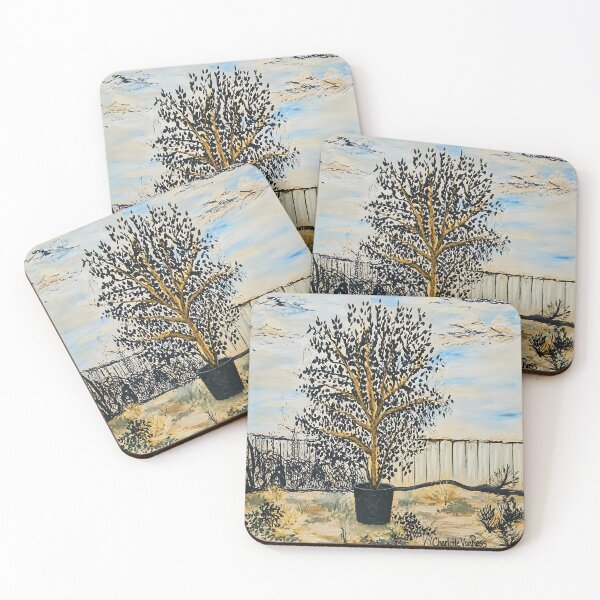 Item preview, My back yard by charlotte VanRoss designed and sold by Charlotte VanRoss fine art.