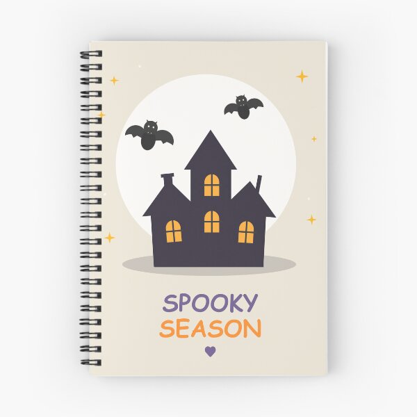 Item preview, Copy of Cute Spooky Season Haunted House and Bats Halloween Illustration designed and sold by OlhaTironArt.
