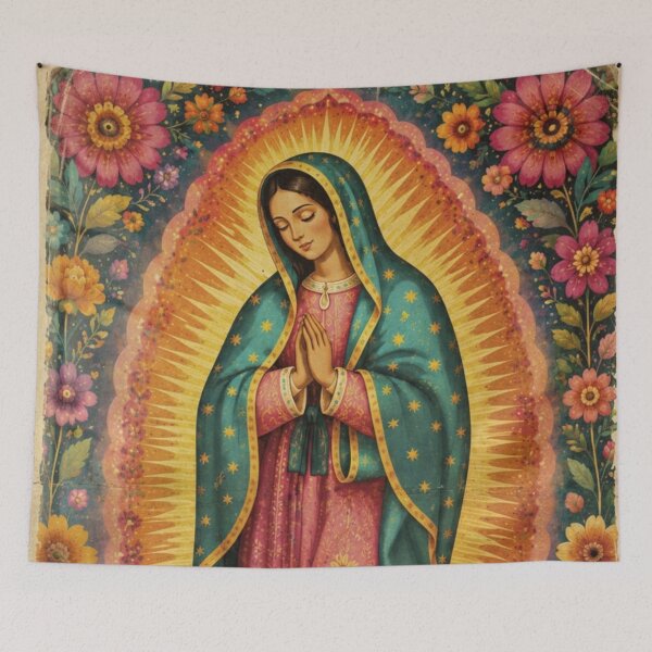 Item preview, Sister Mary Guadalupe Design Art Print Poster Wall Tee Vest  designed and sold by Cool Robot Bro..