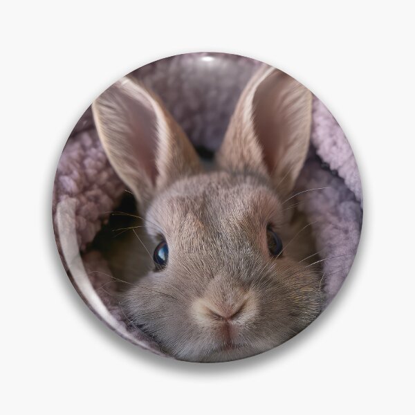 Item preview, Beveren Rabbit in Blanket 01 designed and sold by Elisabeth Lucas.