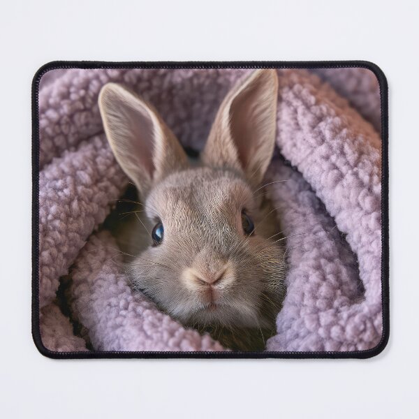 Item preview, Beveren Rabbit in Blanket 01 designed and sold by Elisabeth Lucas.
