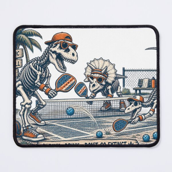 Item preview, Funny Pickleball Dinosaur Gift – Prehistoric Dink Club designed and sold by zhivago1980.