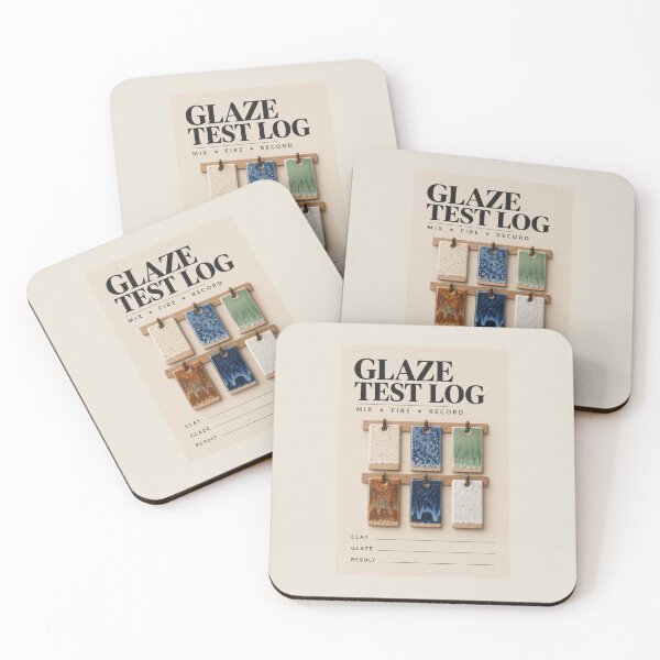 Item preview, Glaze Test Log Notebook – Pottery Glaze & Ceramics Studio Journal designed and sold by astersgraphics.