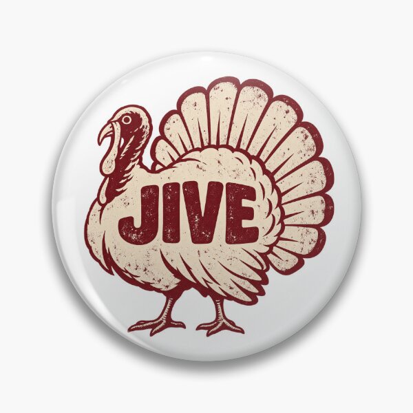 Artikelvorschau, Jive Turkey – Lustiger Retro-Truthahn-Humor für Thanksgiving entworfen und verkauft von WolfmanProphecy.