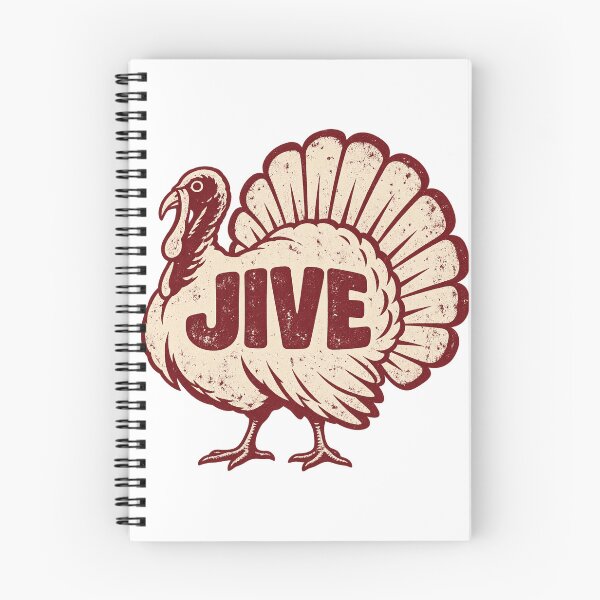 Item preview, Jive Turkey – Retro Funny Thanksgiving Turkey Humor designed and sold by WolfmanProphecy.
