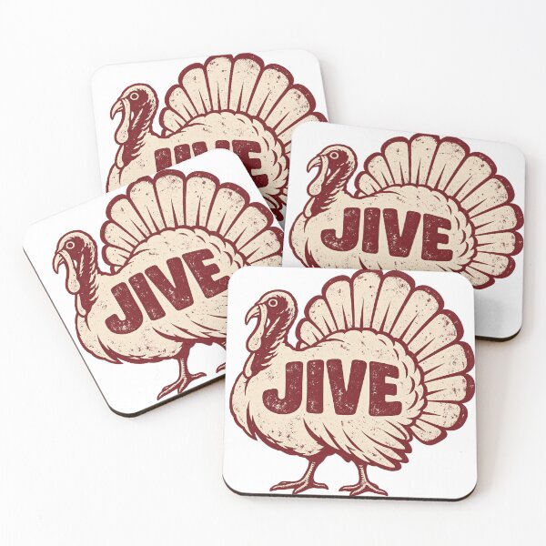 Item preview, Jive Turkey – Retro Funny Thanksgiving Turkey Humor designed and sold by WolfmanProphecy.