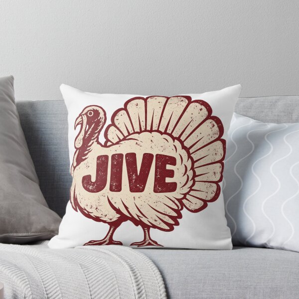 Item preview, Jive Turkey – Retro Funny Thanksgiving Turkey Humor designed and sold by WolfmanProphecy.