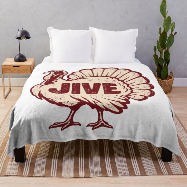 Item preview, Jive Turkey – Retro Funny Thanksgiving Turkey Humor designed and sold by WolfmanProphecy.
