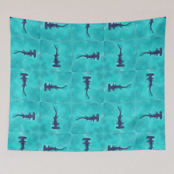 Item preview, Hammer shark pattern designed and sold by Ana Gorozpe.