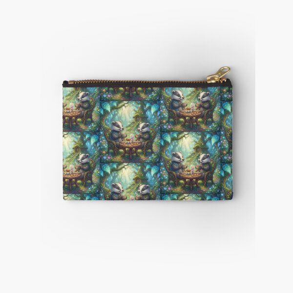 Item preview, Magical Badger Tea Party in the Forest. designed and sold by JoyNest = "The nest of joy".