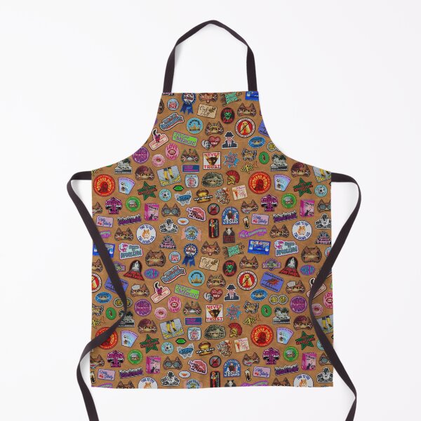 Item preview, Princess Donut Patch Jacket - Leather - Tan designed and sold by QuiltPaperScissors.