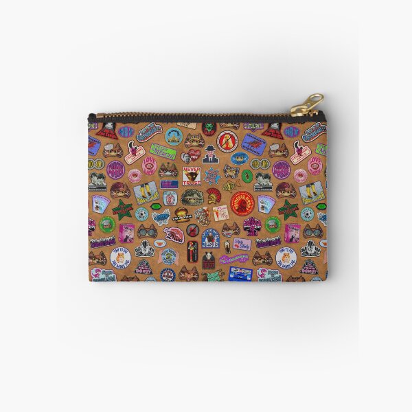 Item preview, Princess Donut Patch Jacket - Leather - Tan designed and sold by QuiltPaperScissors.