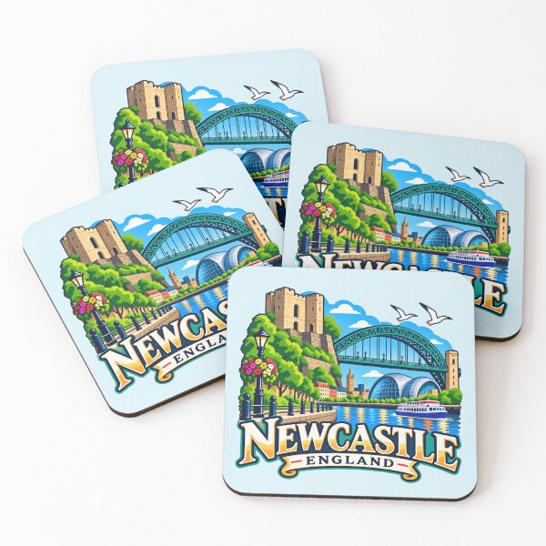 Artikelvorschau, Newcastle, England - Tyne Bridge & Castle entworfen und verkauft von Myra365Art.